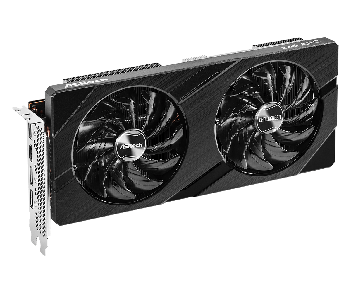 Placa De Video Intel ARC Asrock A580 Challenger 8GB OC A580 CL 8GO