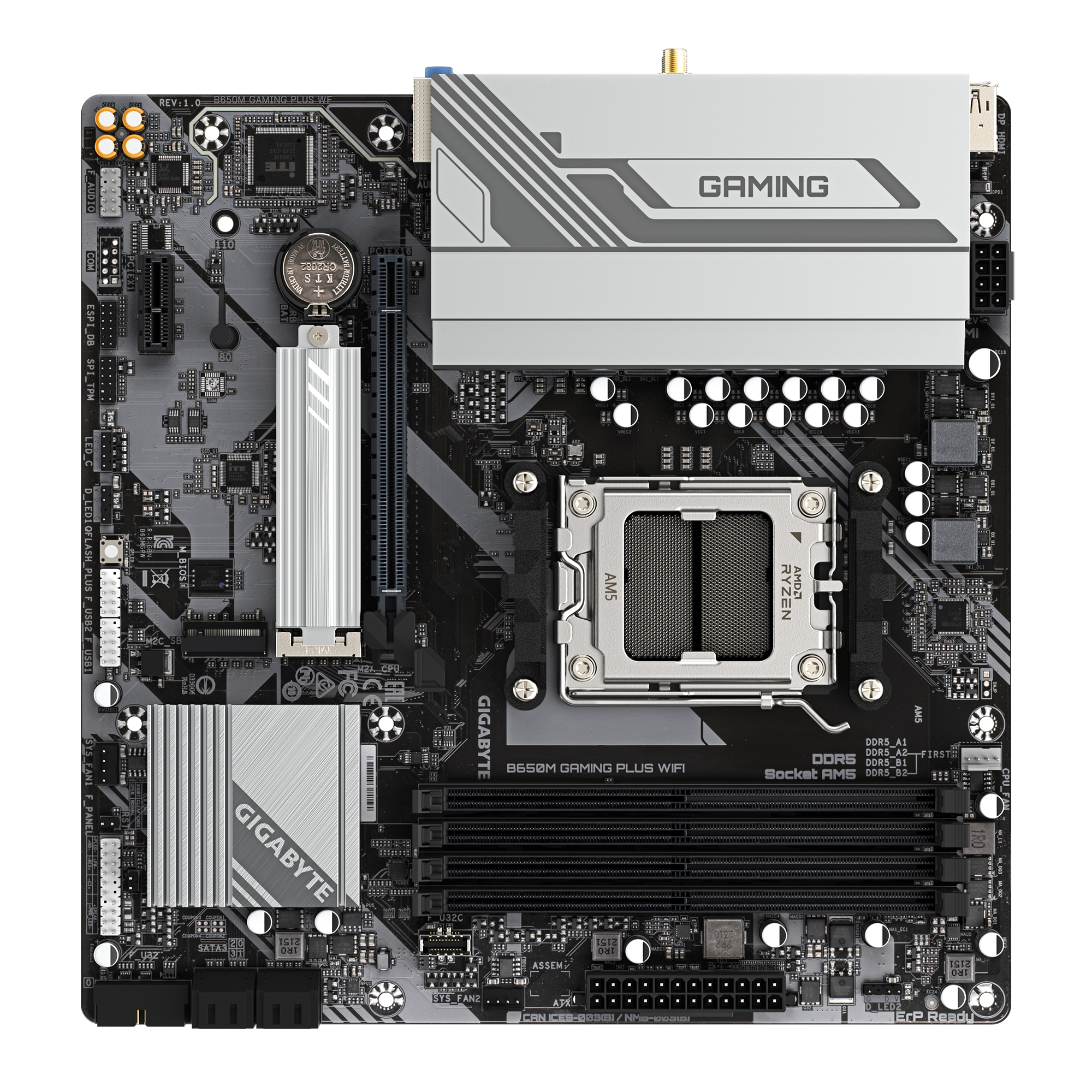 Motherboard Amd Gigabyte B650M Gaming Plus WIFI AM5