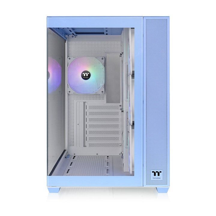 Gabinete Gamer Thermaltake View 380 TG X4 Fan ARGB Hydrangea Blue CA-1Z2-00MFWN-00