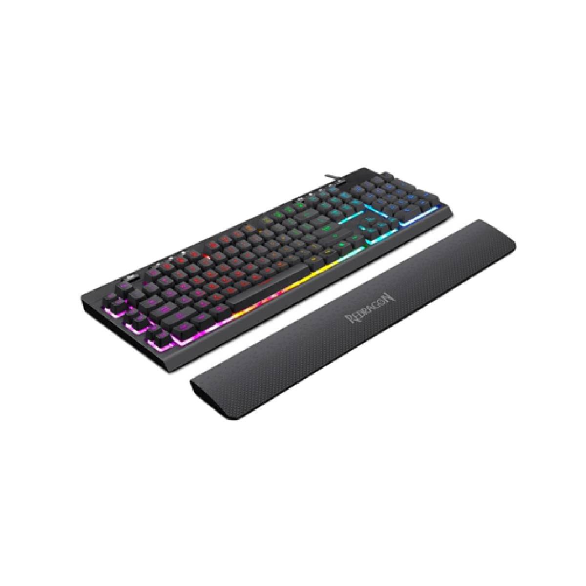 Perifericos Teclado USB Redragon Shiva Black Gamer K512RGB-1