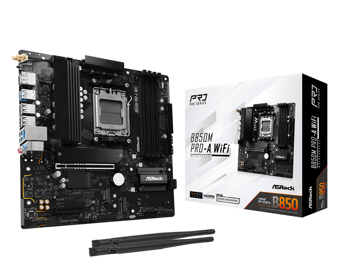 Motherboard Amd Asrock B850M PRO-A WIFI AM5