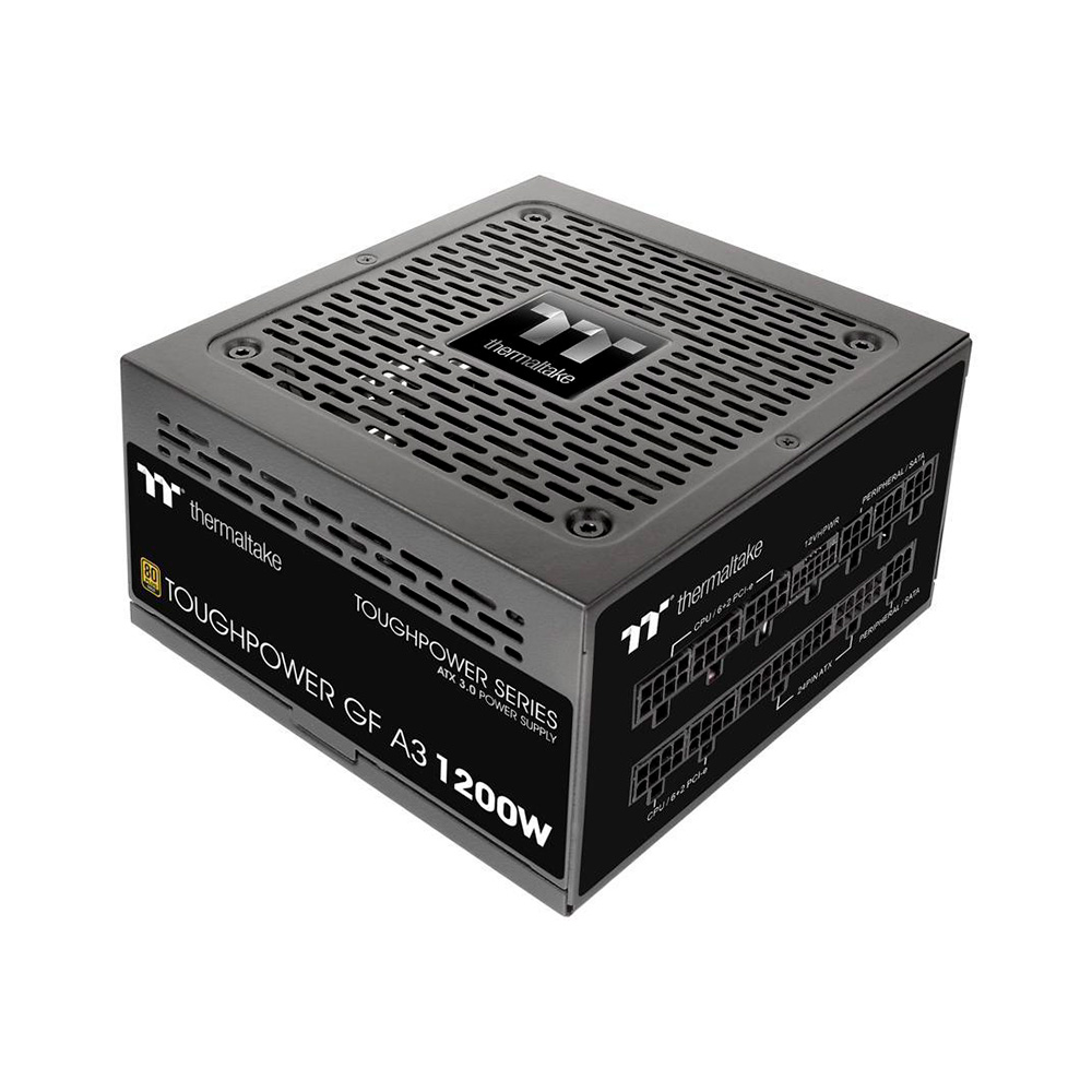 Fuente Certificada Thermaltake 1200W Toughpower GF A3 80 Plus Gold Full Modular PS-TDP-1200FNFAGG-H