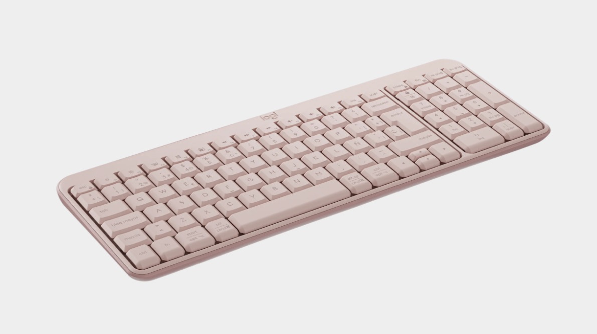 Perifericos Teclado Bluetooth Logitech K250 Pebble Pink 920-013447