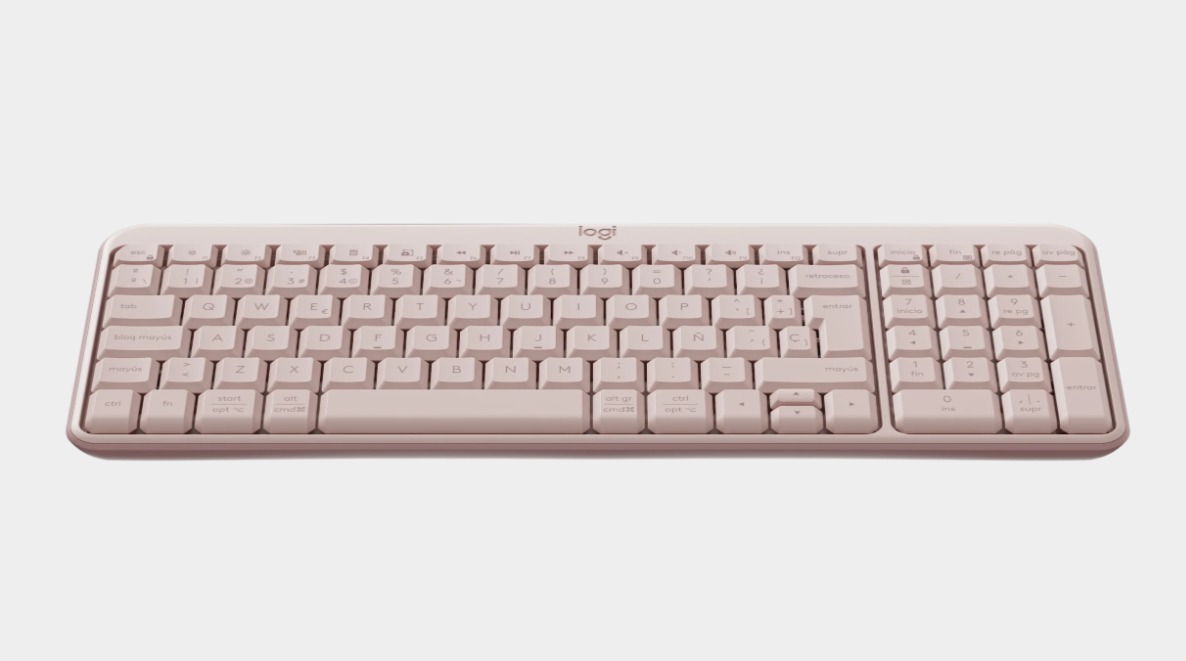 Perifericos Teclado Bluetooth Logitech K250 Pebble Pink 920-013447