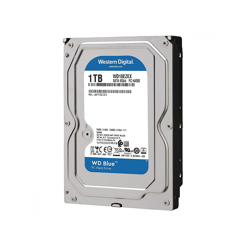 Almacenamiento Disco Rigido HDD Western Digital 1TB Blue 3.5mm Sata WD10EZRZ