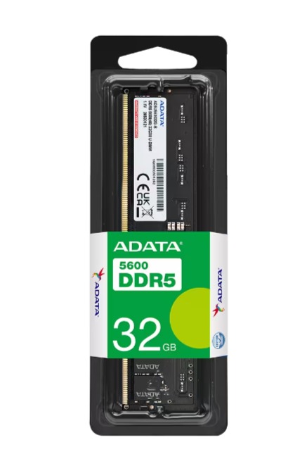 Memoria Ram DDR5 32GB Adata 5600MHz AD5U560032G-S