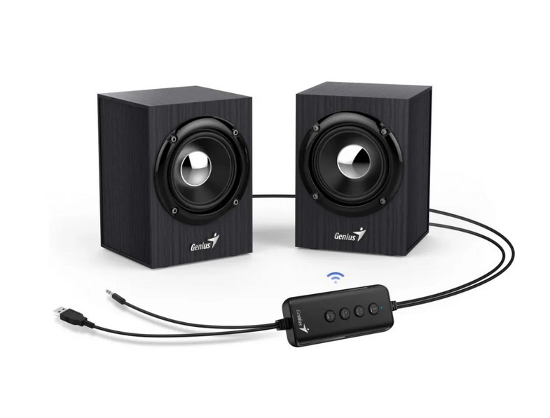 Perifericos Parlante Genius Black Gray Bluetooth SP-HF385BT