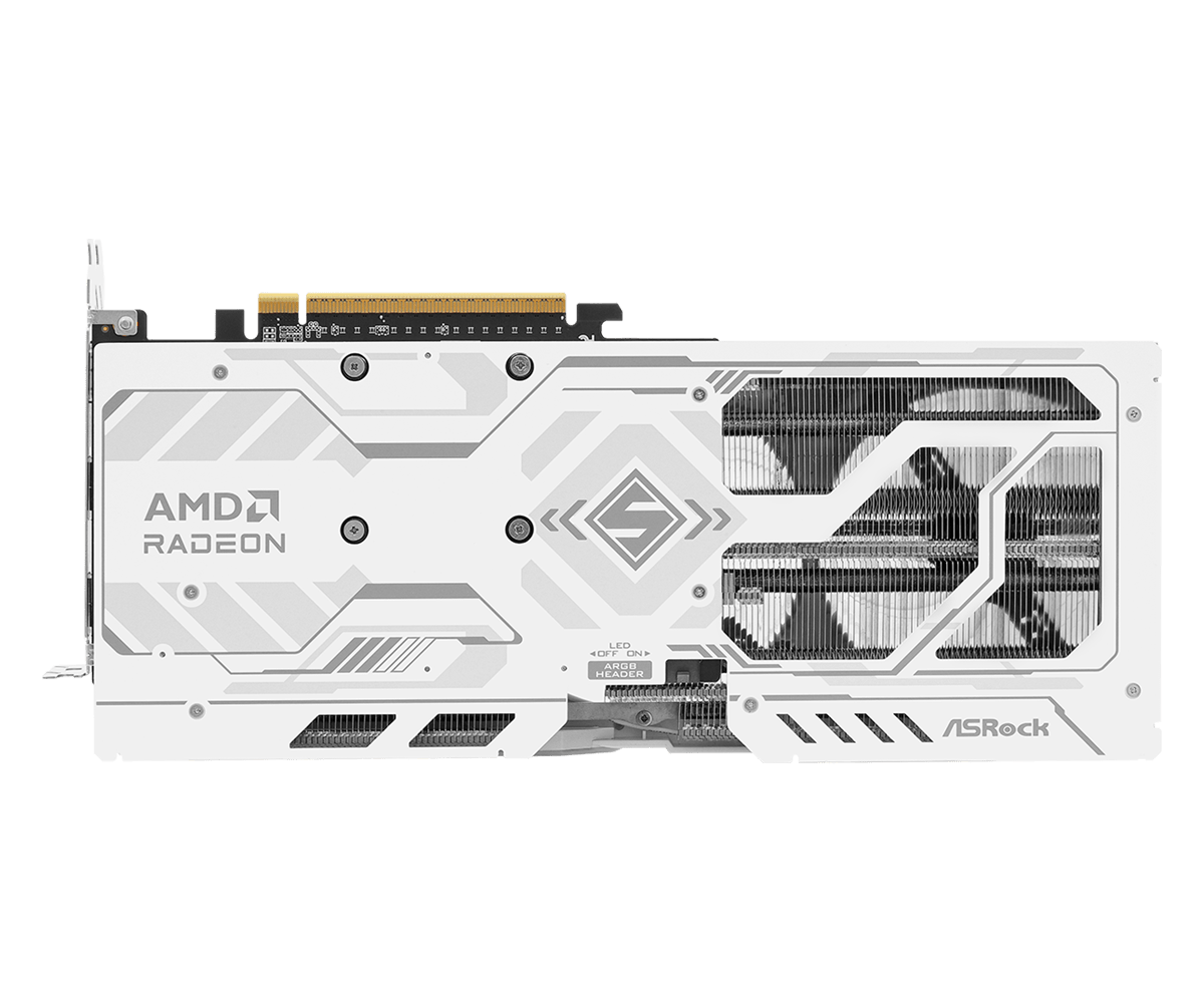 Placa De Video Radeon Asrock RX 9060 XT Steel Legend OC 8GB RX9060XT SL 8GO