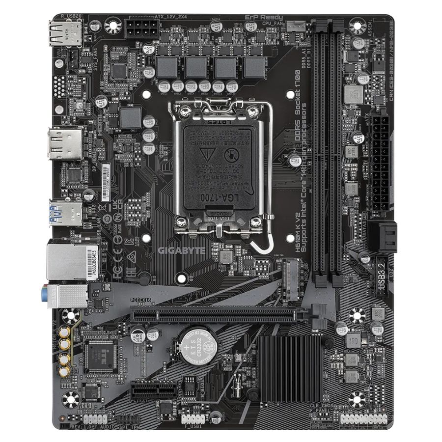 Motherboard Intel Gigabyte H610M K V2 DDR5 S1700