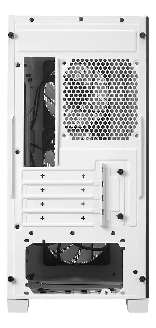 Gabinete Gamer Cooler Master Elite 301 X3 Fan ARGB White E301-WGNN-500