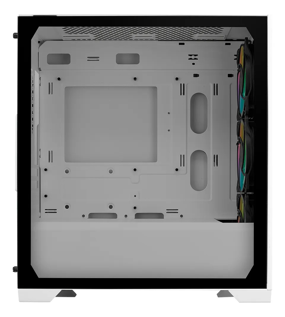 Gabinete Gamer Cooler Master Elite 301 X3 Fan ARGB White E301-WGNN-500