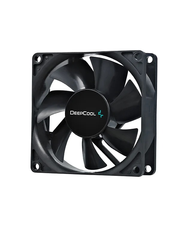 Refrigeracion Cooler Gabinete DeepCool 80mm XFAN Black DP-FDC-XF80