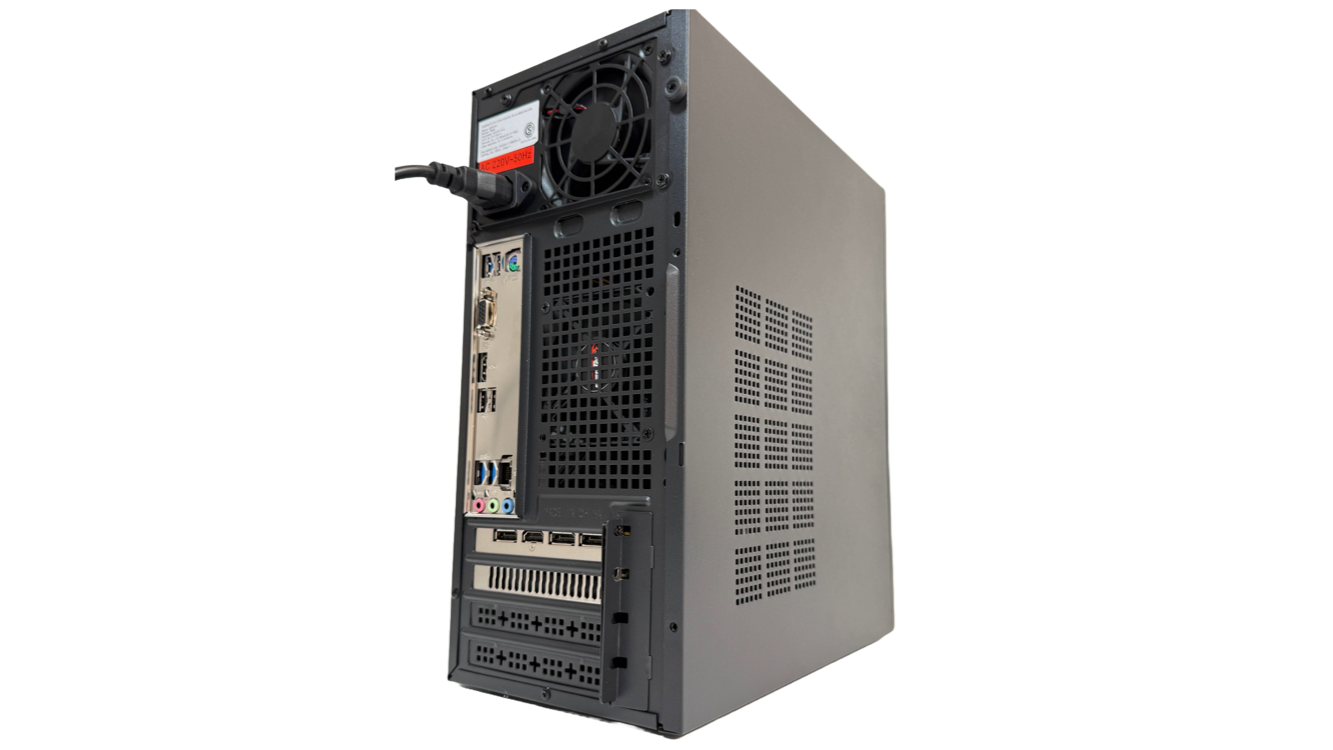 Gabinete Oficina Sentey + Fuente 600W X1 Fan Black TM40