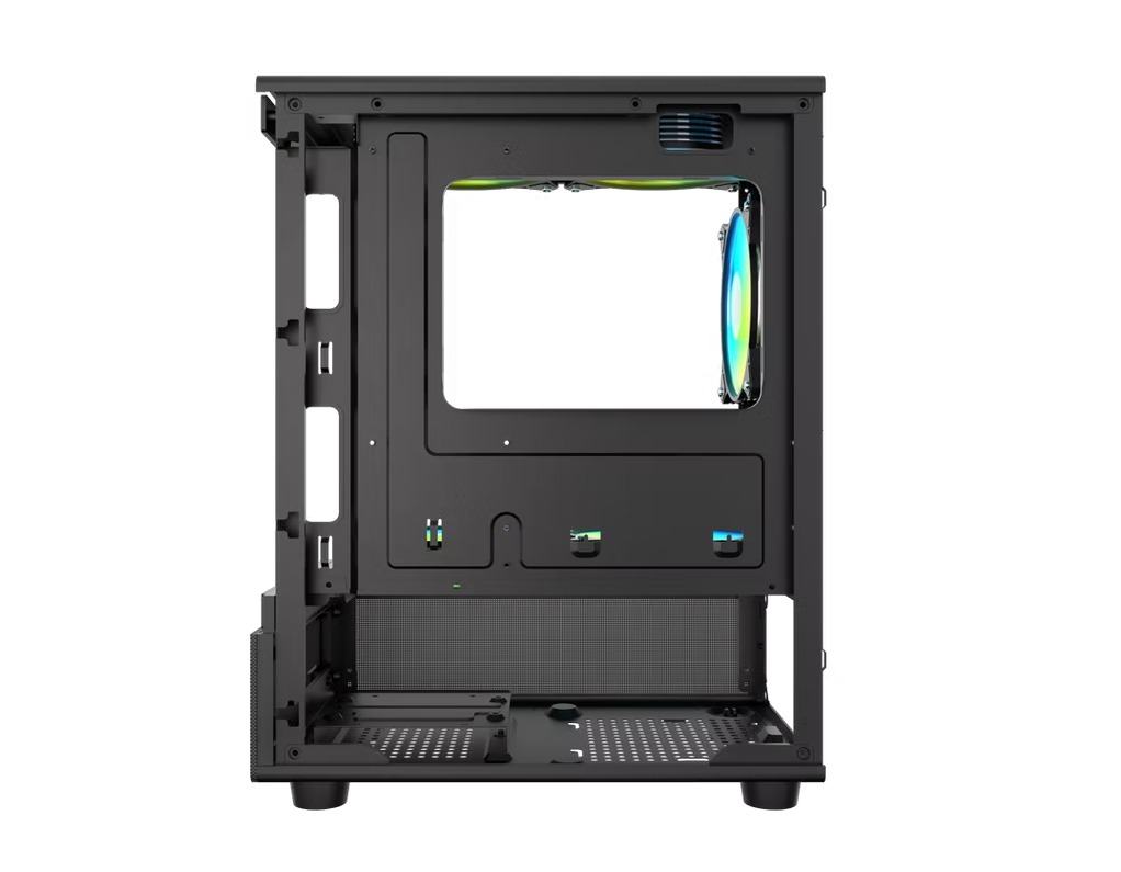 Gabinete Gamer LNZ P11 X5 Fan ARGB Black P11-ARGB-BLKM