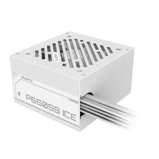 Fuente Certificada Gigabyte 650W 80 Plus Silver ICE White GP-P650SS