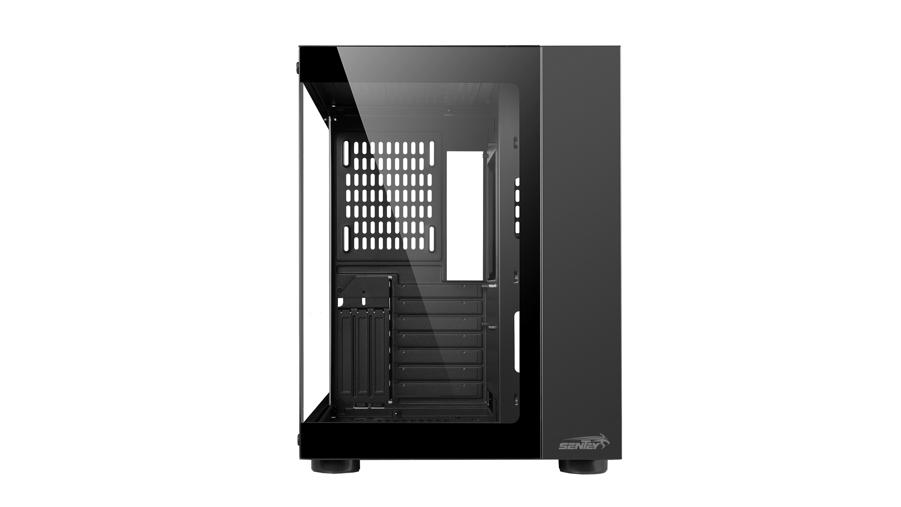 Gabinete Gamer Sentey A40 X7 Fan ARGB Black GS-8200