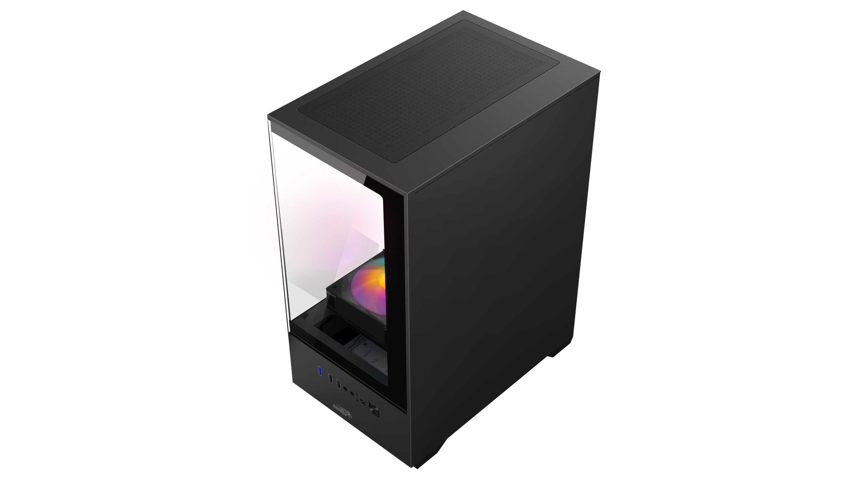 Gabinete Gamer Sentey H11 X5 Fan FRGB Black 6110-SF