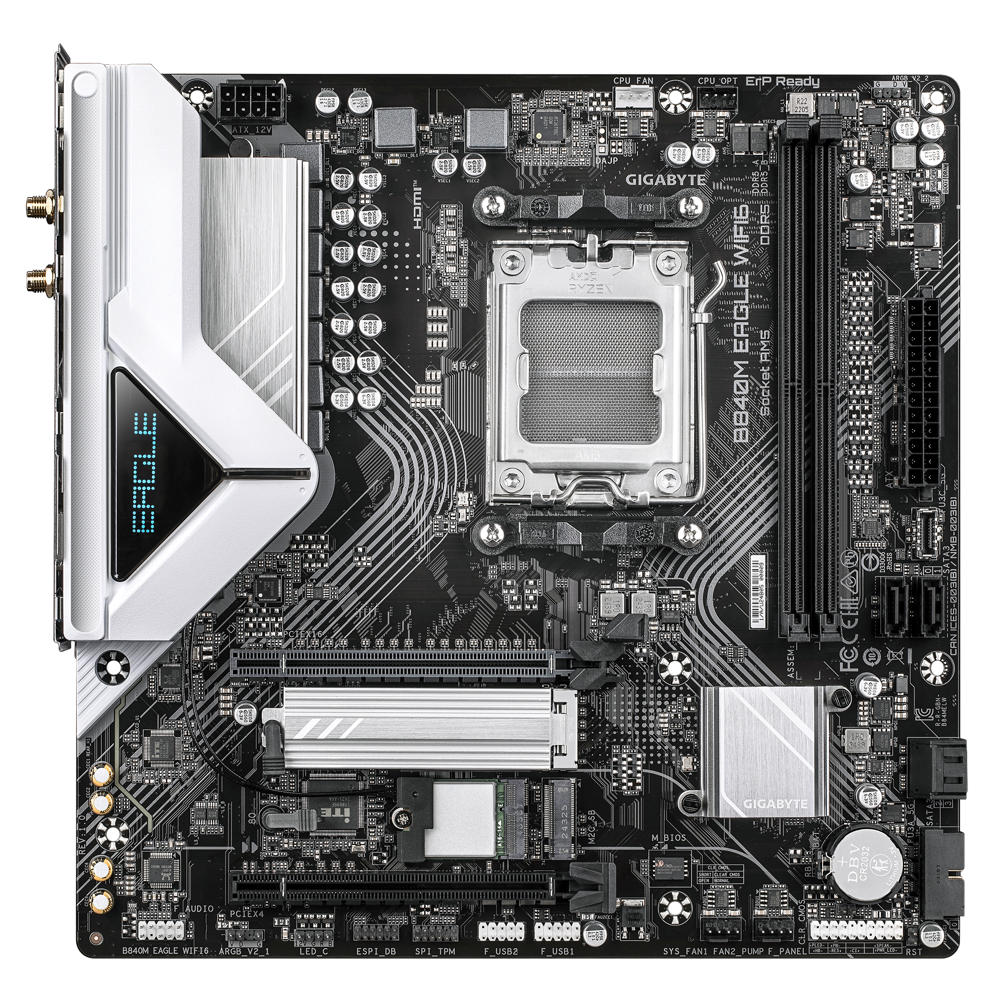 Motherboard Amd Gigabyte B840M Eagle WIFI6 AM5