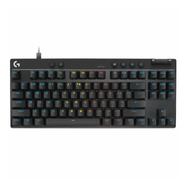 Perifericos Teclado USB Logitech PRO X TKL RAPID Gamer Magnetico 920-013131