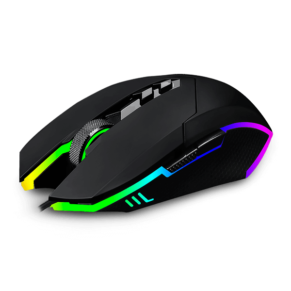 Perifericos Mouse USB T-Dagger Lieutenant RGB Black T-TGM301RGB