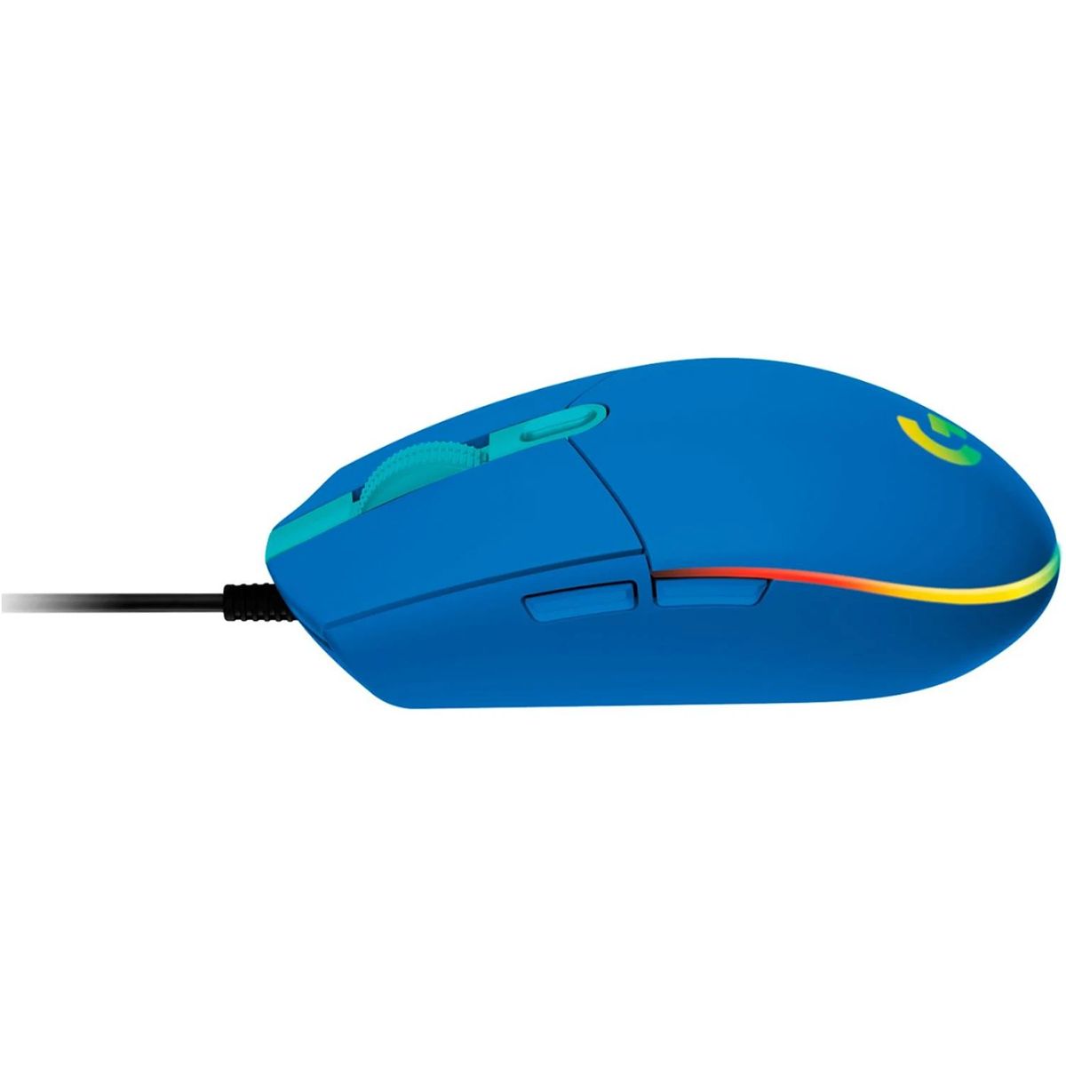 Perifericos Mouse USB Logitech G203 Lightsync Blue Gamer 910-005795