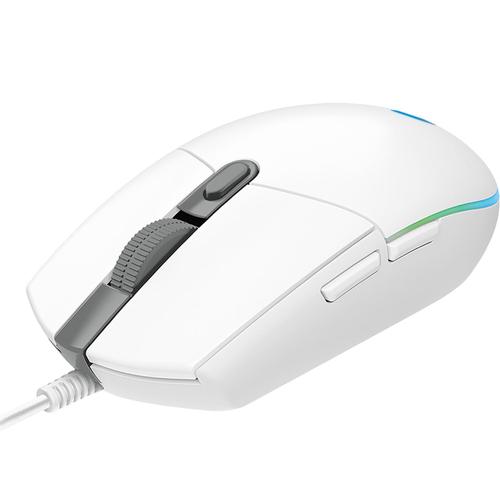 Perifericos Mouse USB Logitech G203 Lightsync White Gamer 910-005794