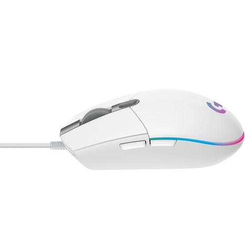 Perifericos Mouse USB Logitech G203 Lightsync White Gamer 910-005794