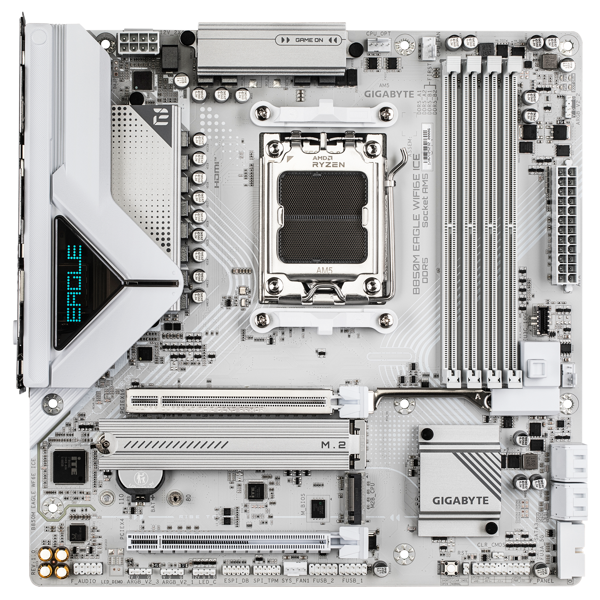 Motherboard Amd Gigabyte B850M Eagle WIFI6E ICE AM5