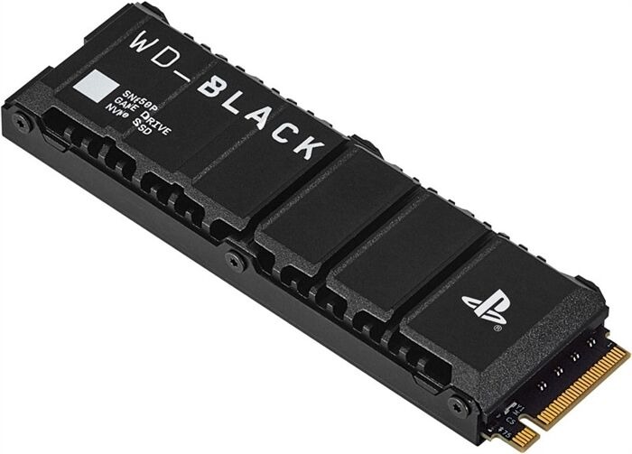 Almacenamiento Disco Solido SSD NVMe Western Digital 2TB Black SN850X PCIe 4.0 M.2 C/Disipador WDS200T2XHE-00BCA0