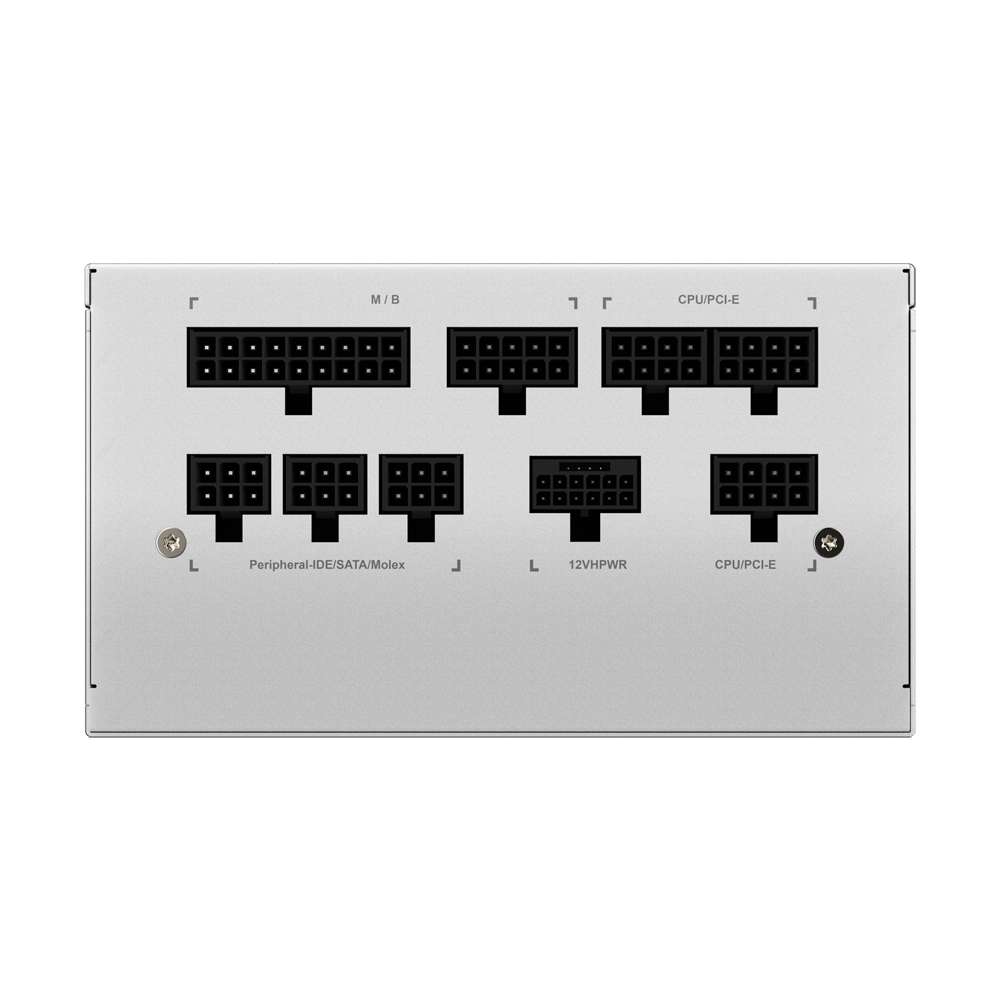 Fuente Certificada Gigabyte 850W UD White ICE 80 Plus Gold Full Modular GP-UD850GM PG5W