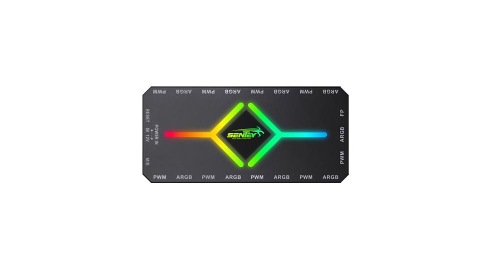 Cable Adaptador Sentey Controladora - 9 Ports ARGB - PWM GS-1000