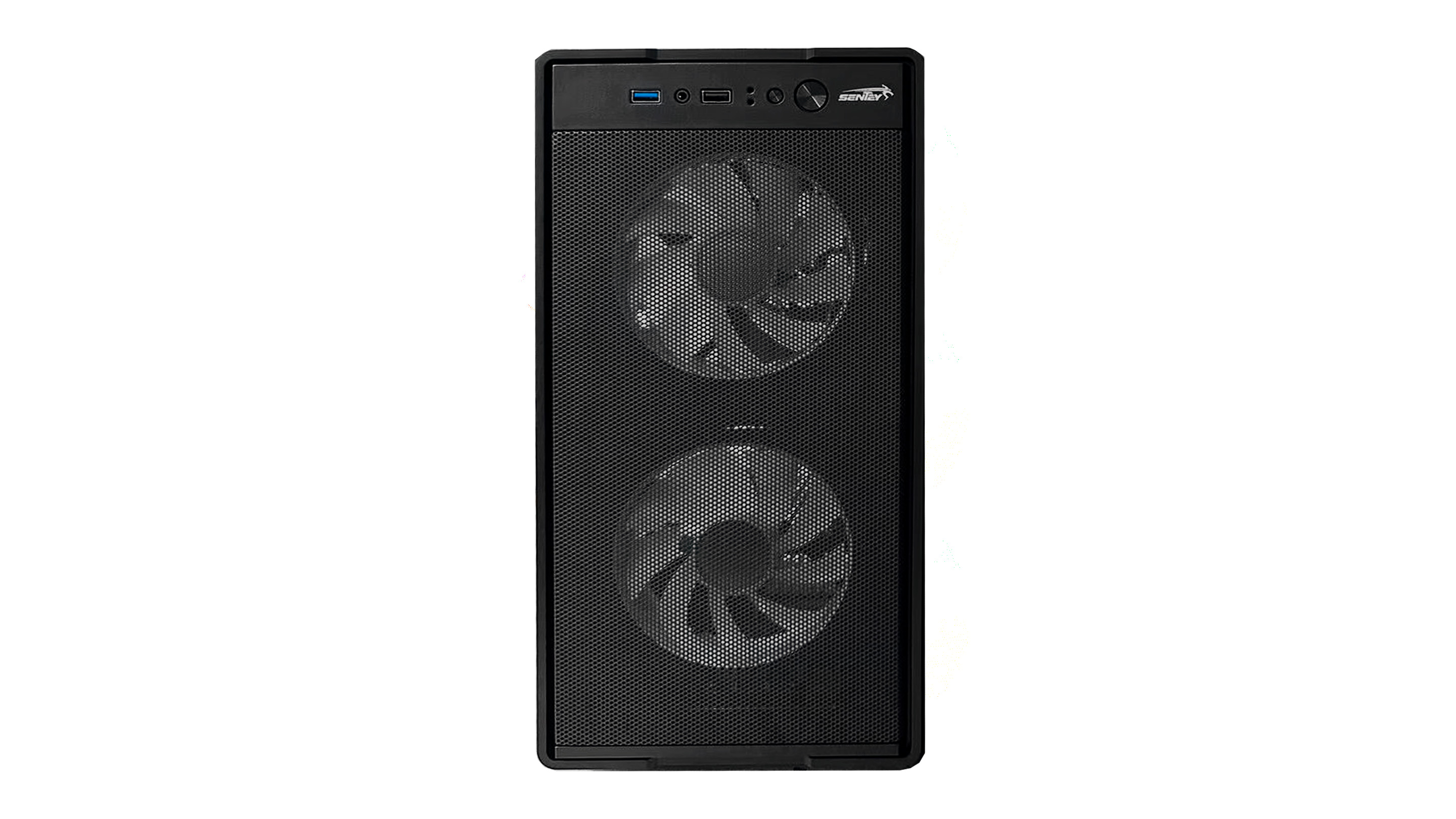 Gabinete Gamer Sentey M12 X3 Fan ARGB Black M12BLK.SF