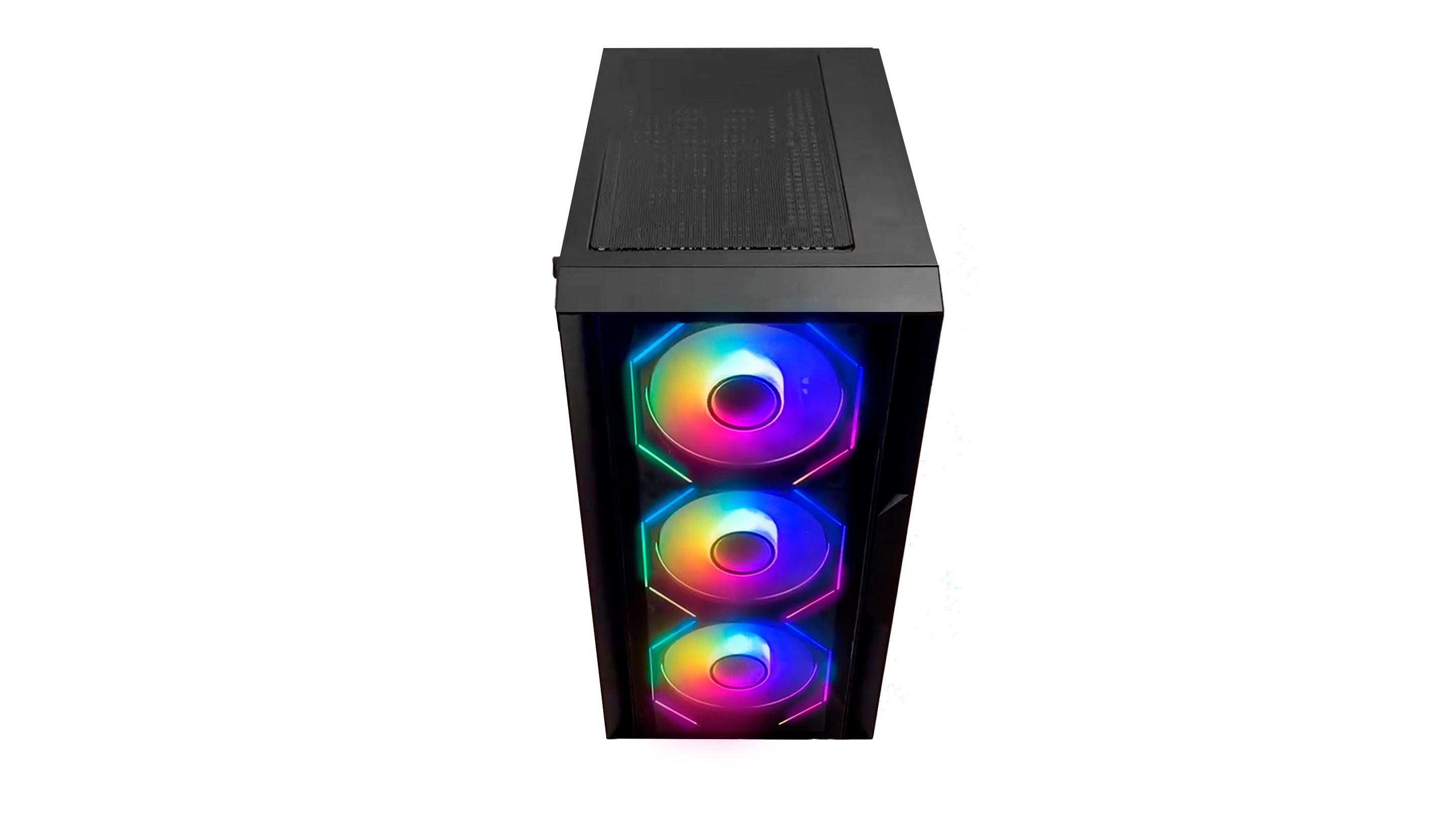 Gabinete Gamer Sentey T10 X4 Fan ARGB Black T10-SF