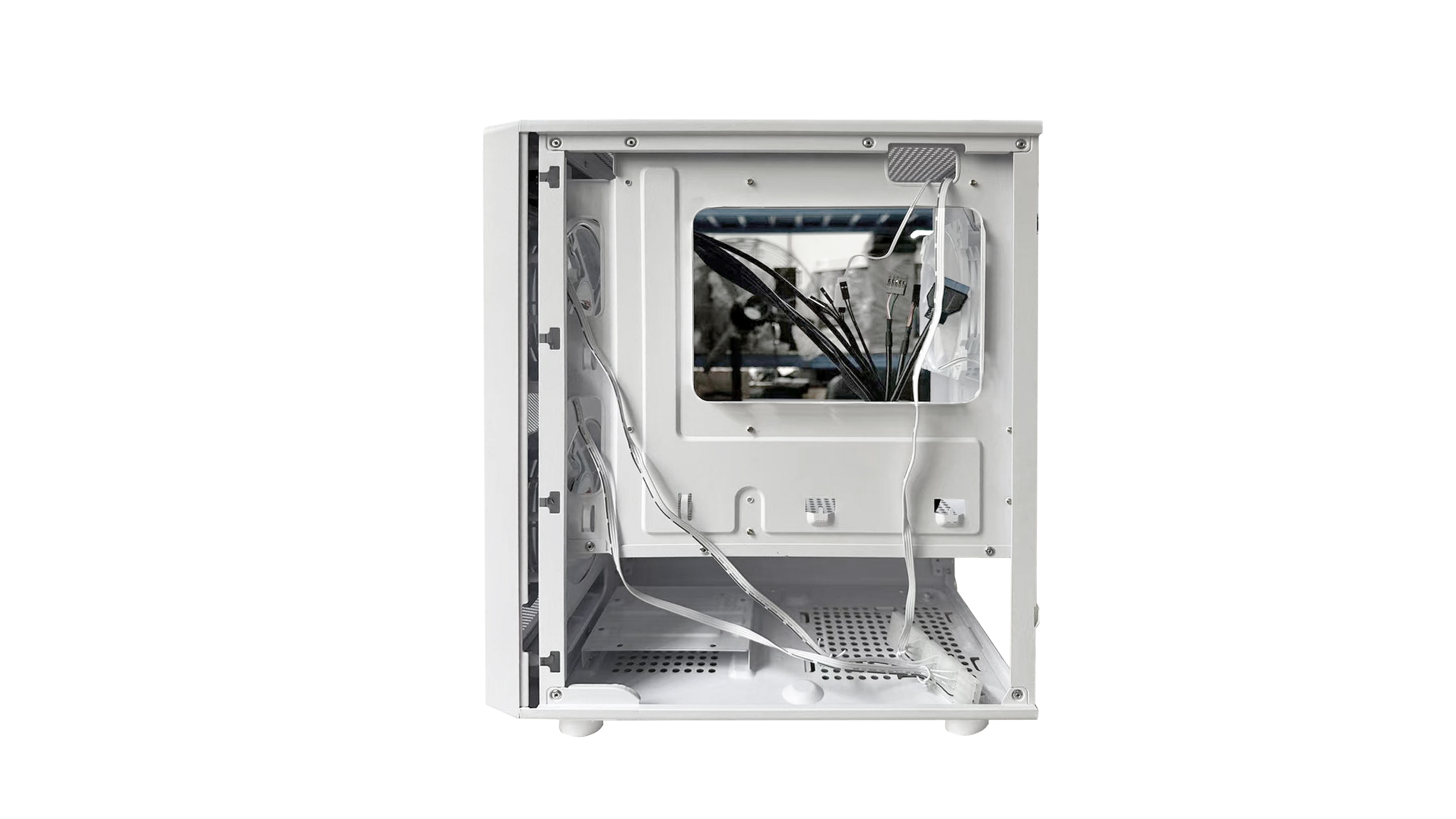 Gabinete Gamer Sentey M12 X3 Fan ARGB White M12WHT-SF