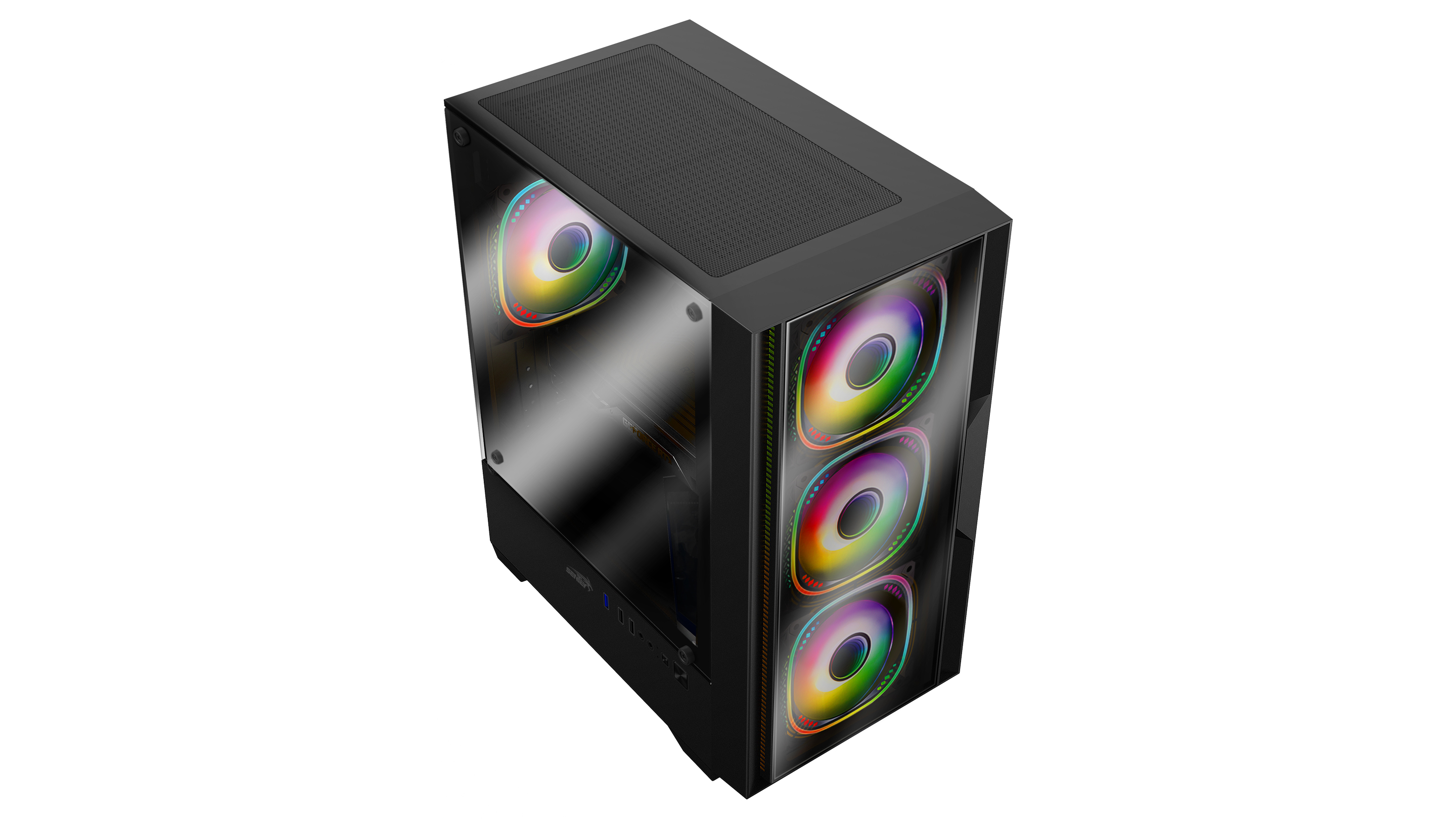 Gabinete Gamer Sentey T15 X4 Fan ARGB Black T15-SF