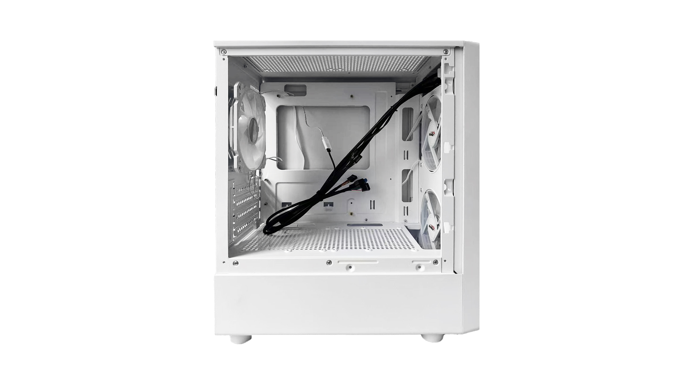 Gabinete Gamer Sentey M12 X3 Fan ARGB White M12WHT-SF