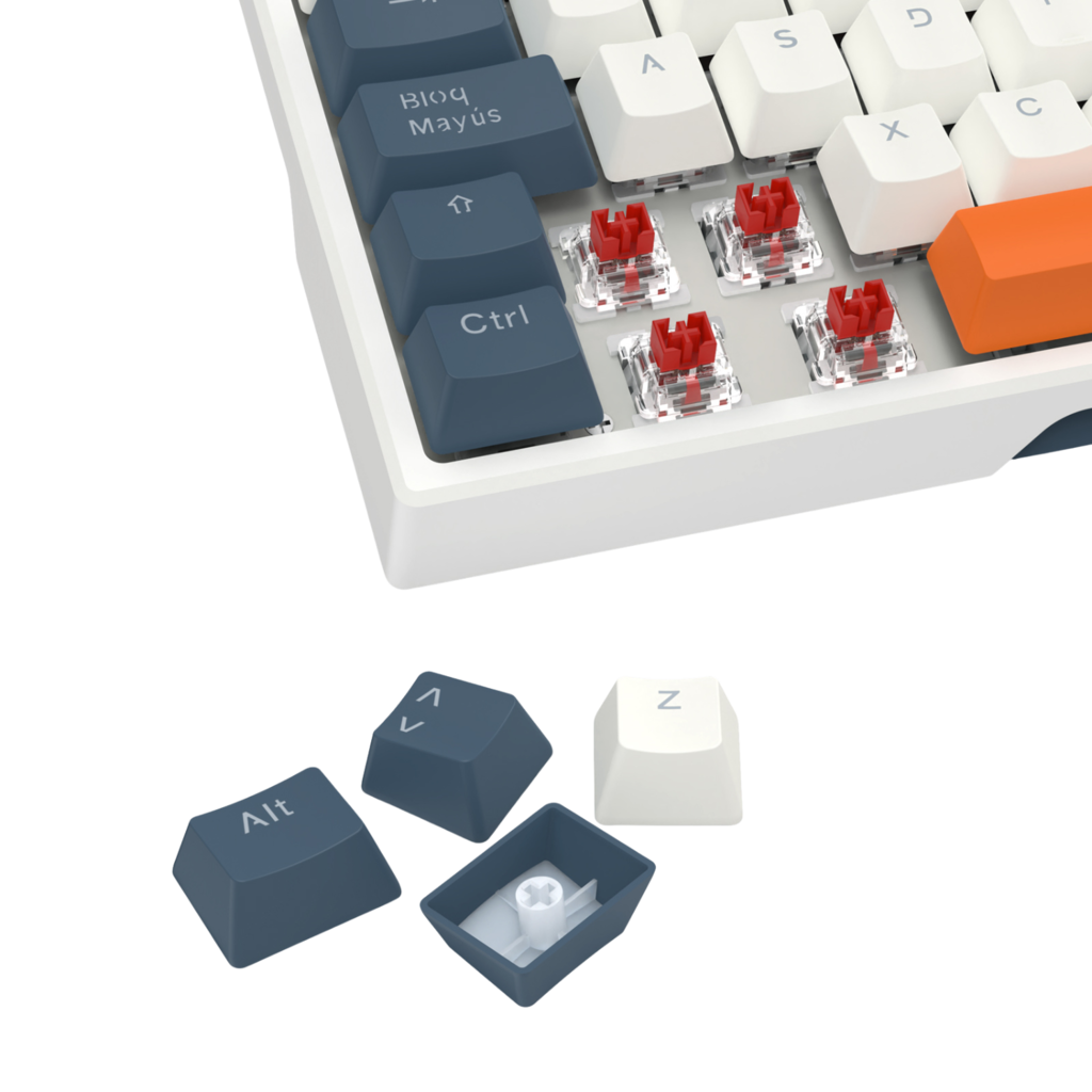 Perifericos Teclado USB Redragon Trundle Switch Red Gamer Mecanico K668WBO-RGB