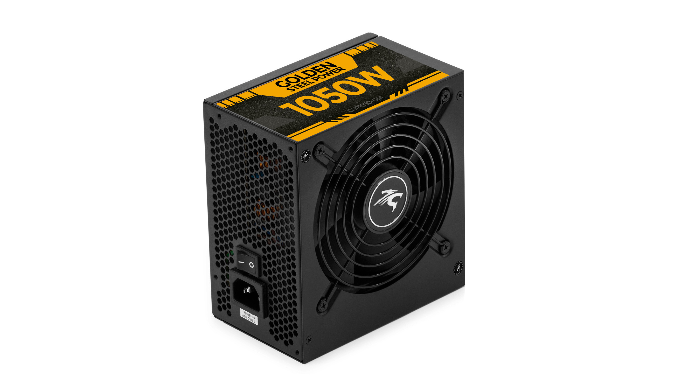 Fuente Certificada Sentey 1050W 80 Plus Gold Golden Steel Full Modular GSP1050-GM