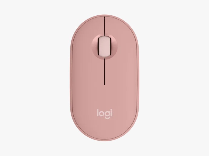 Perifericos Mouse Bluetooth Logitech Pebble 2 M350S Rosa 910-007048