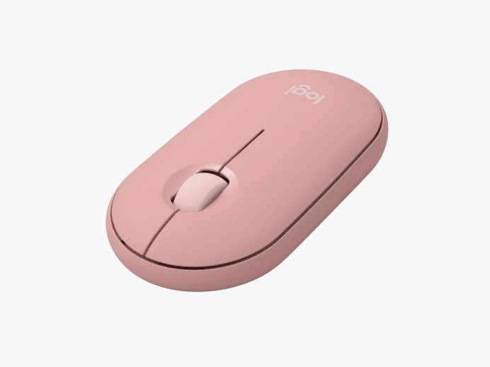 Perifericos Mouse Bluetooth Logitech Pebble 2 M350S Rosa 910-007048