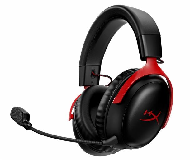 Perifericos Auricular HyperX Cloud III Wireless Black/Red 77Z46AA