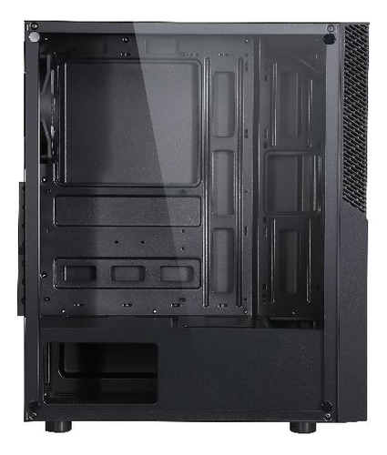 Gabinete Gamer Evolabs Bolt X1 Fan ARGB Black EVO-100A