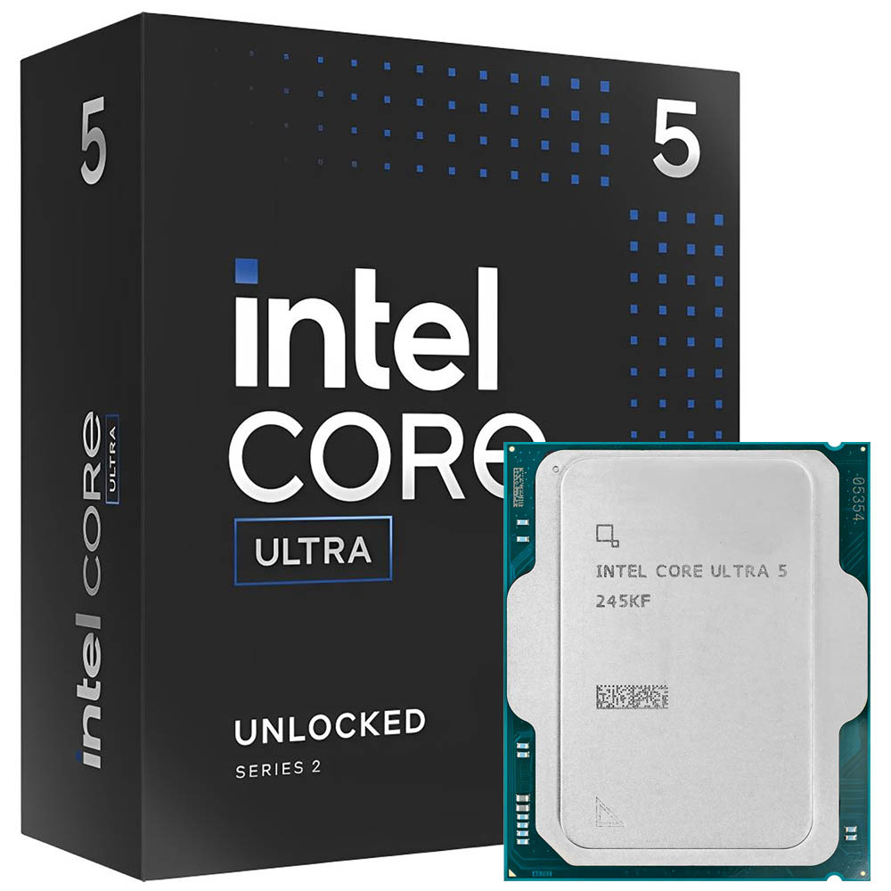 Procesador Intel Core Ultra 5 245KF Arrow Lake Sin Video Sin Cooler S1851