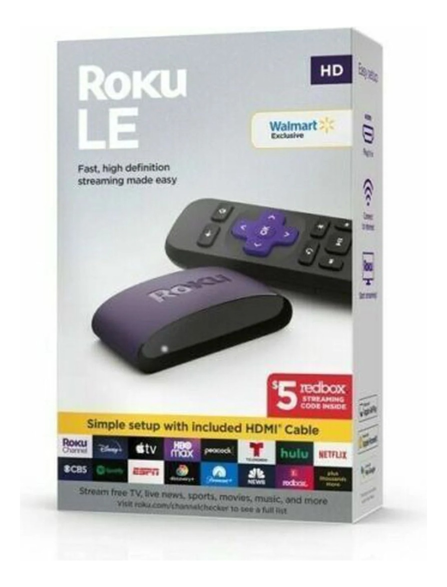 Streaming Media Player Roku LE Estandar Full HD 3930S4