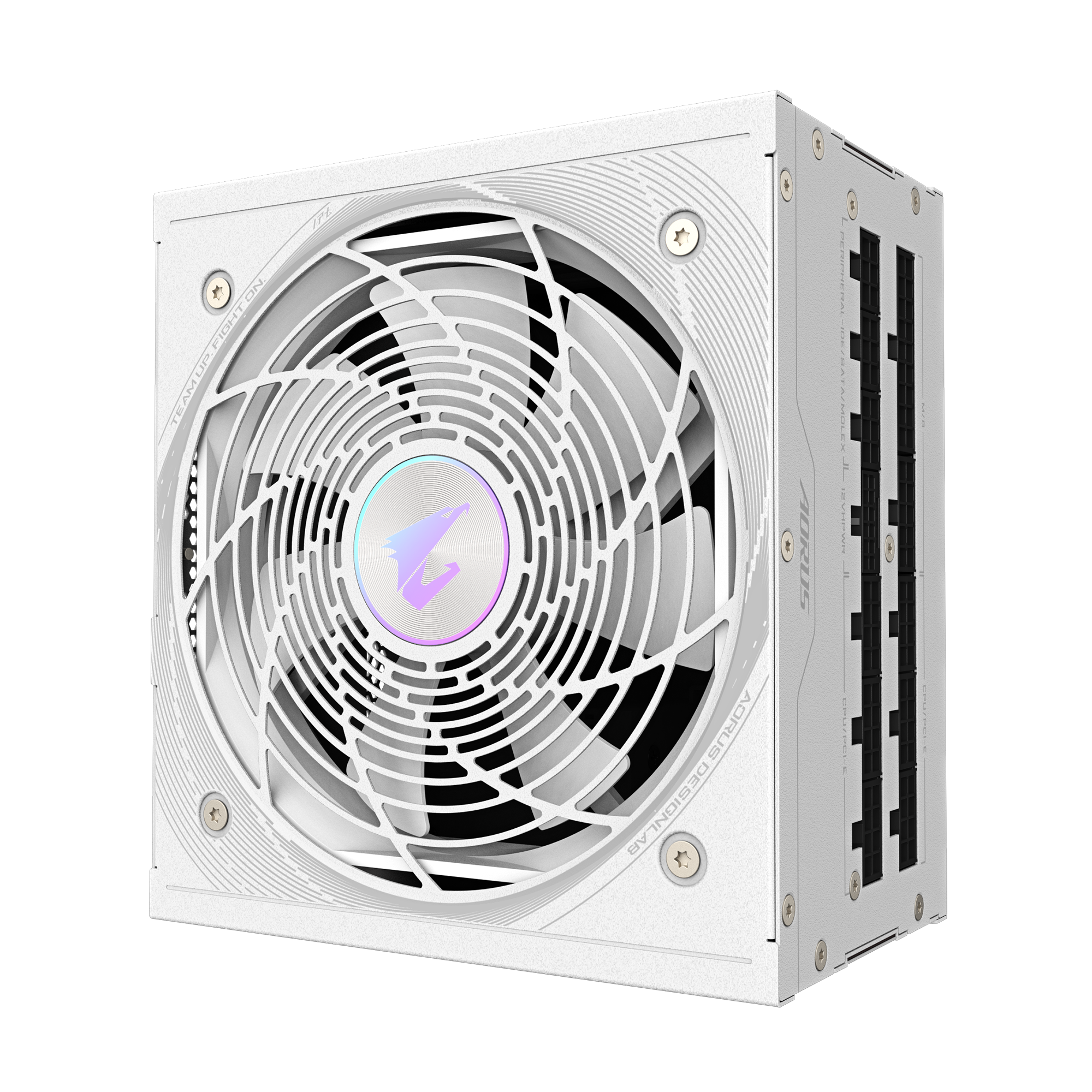 Fuente Certificada Gigabyte 850W Aorus Elite 80 Plus Platinum ICE White Full Modular GP-AE850PM PG5 ICE