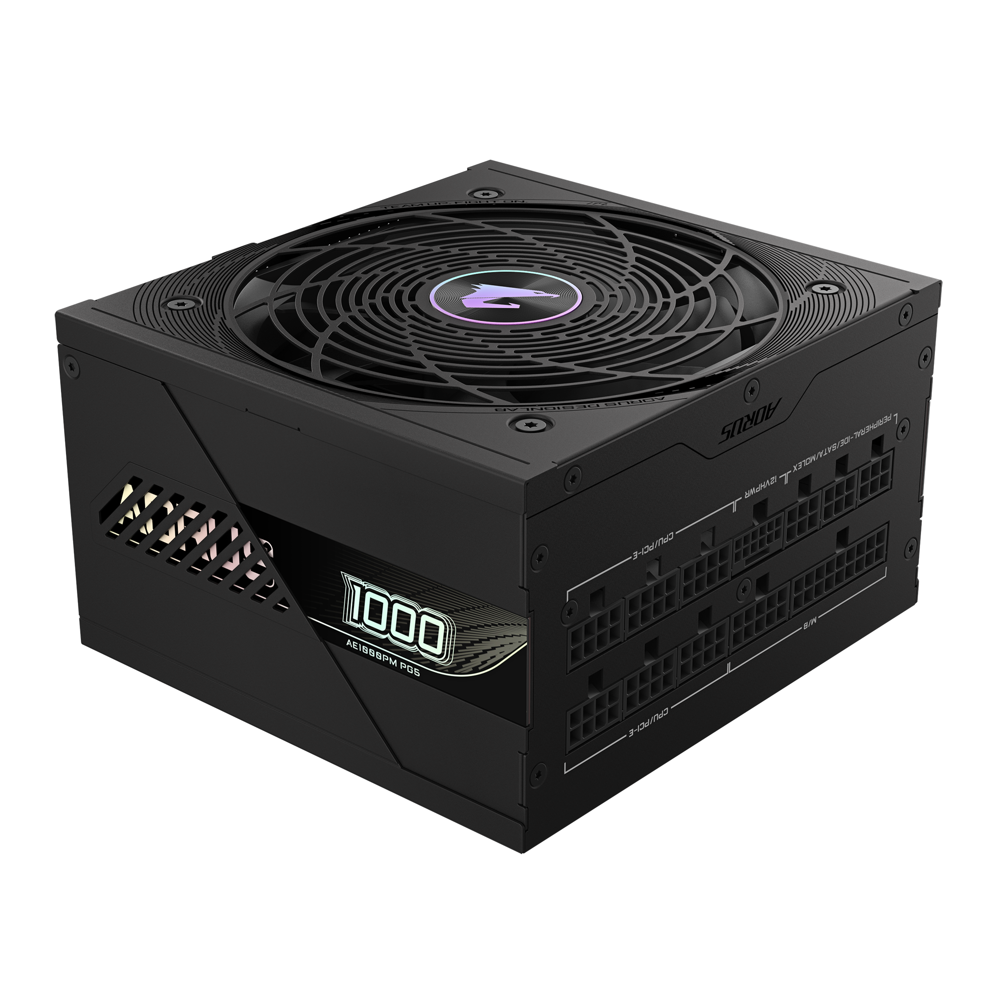 Fuente Certificada Gigabyte Aorus Elite 1000W 80 Plus Platinum Full Modular GP-AE1000PM PG5