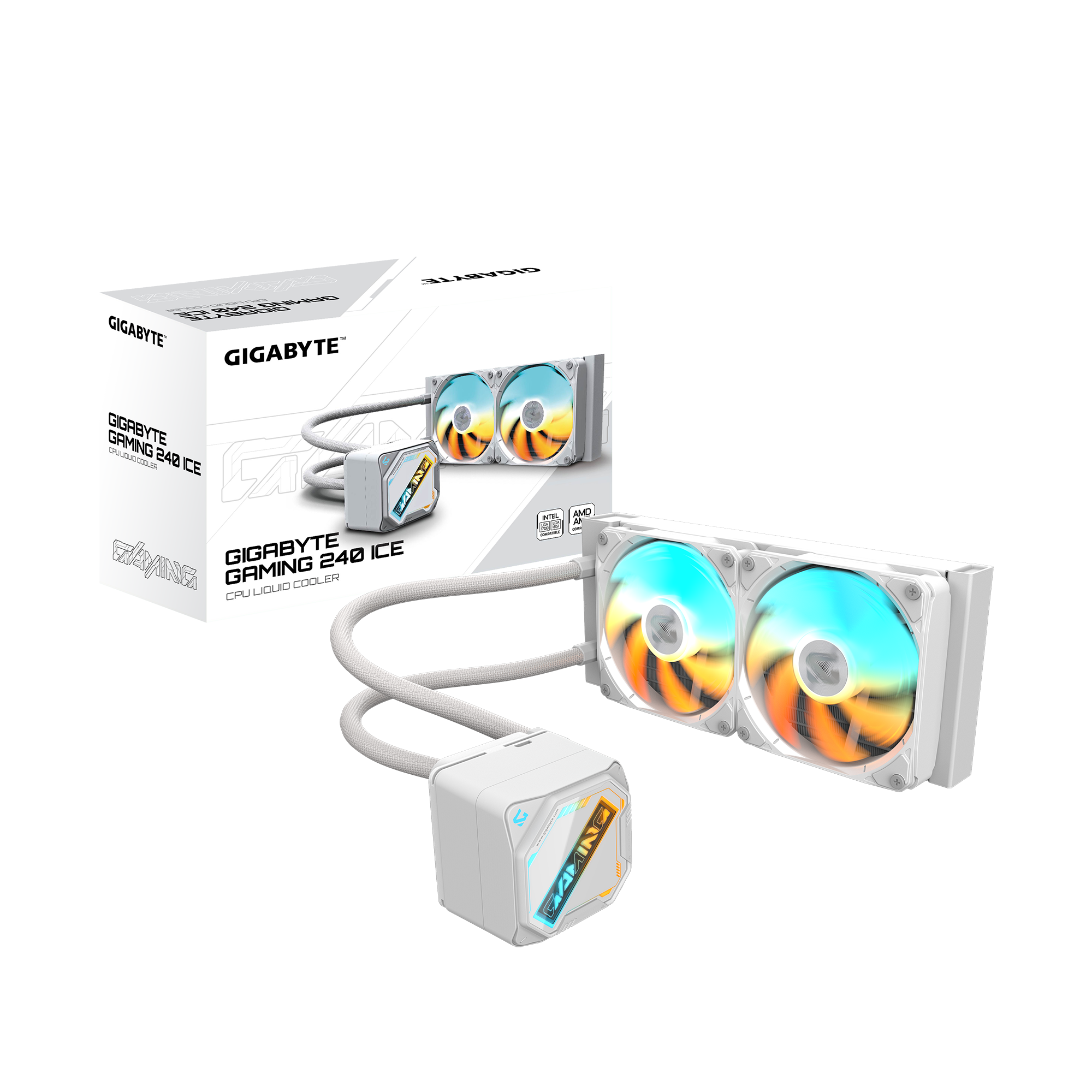 Refrigeracion Water Cooler Gigabyte Gaming 240 ICE White GP-GIGABYTE GME 240I