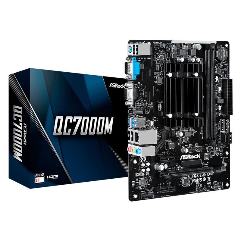 Motherboard Amd Asrock QC7000M CPU E2-7110 Quad-Core APU
