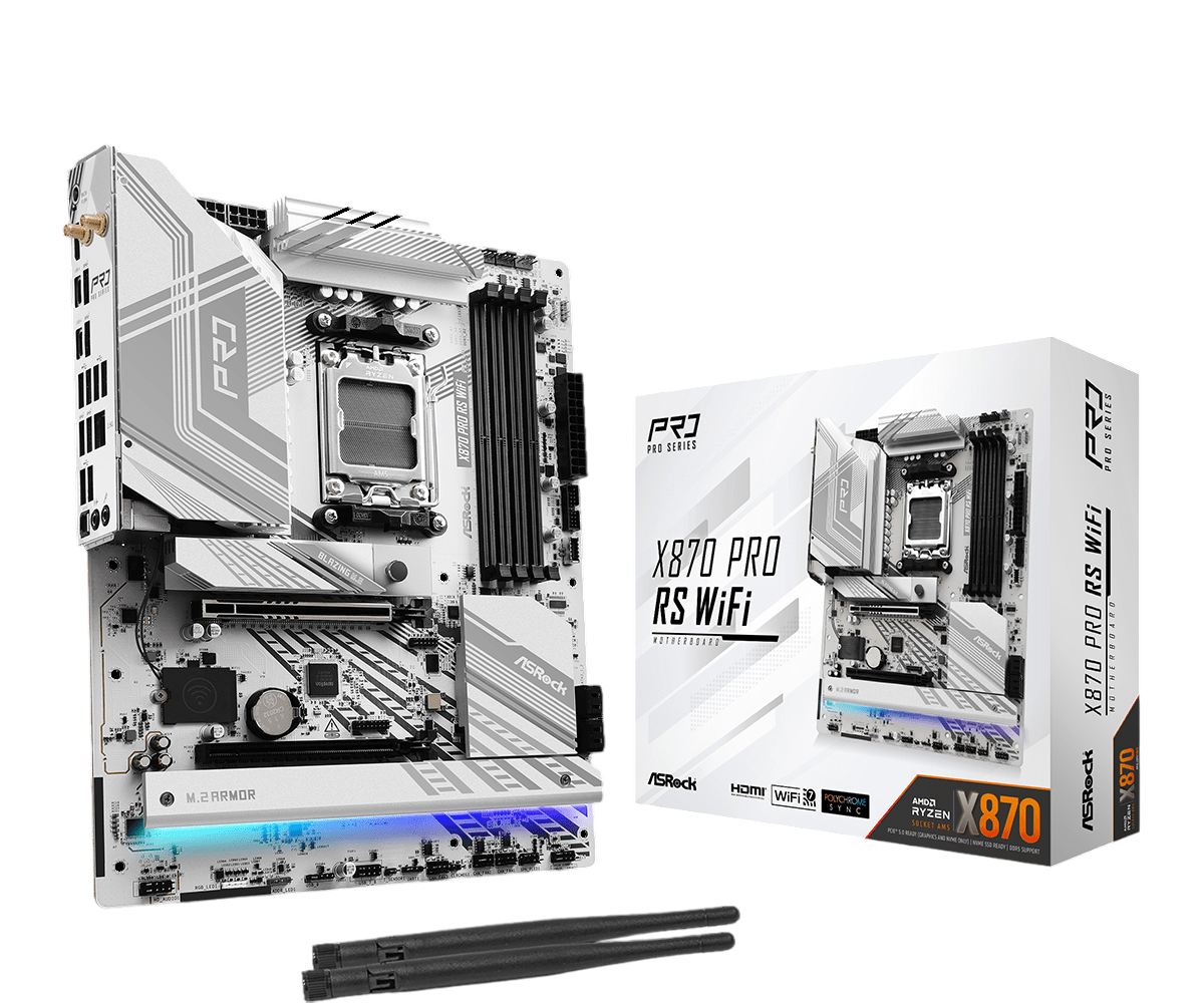 Motherboard Amd Asrock X870 PRO RS WiFi AM5