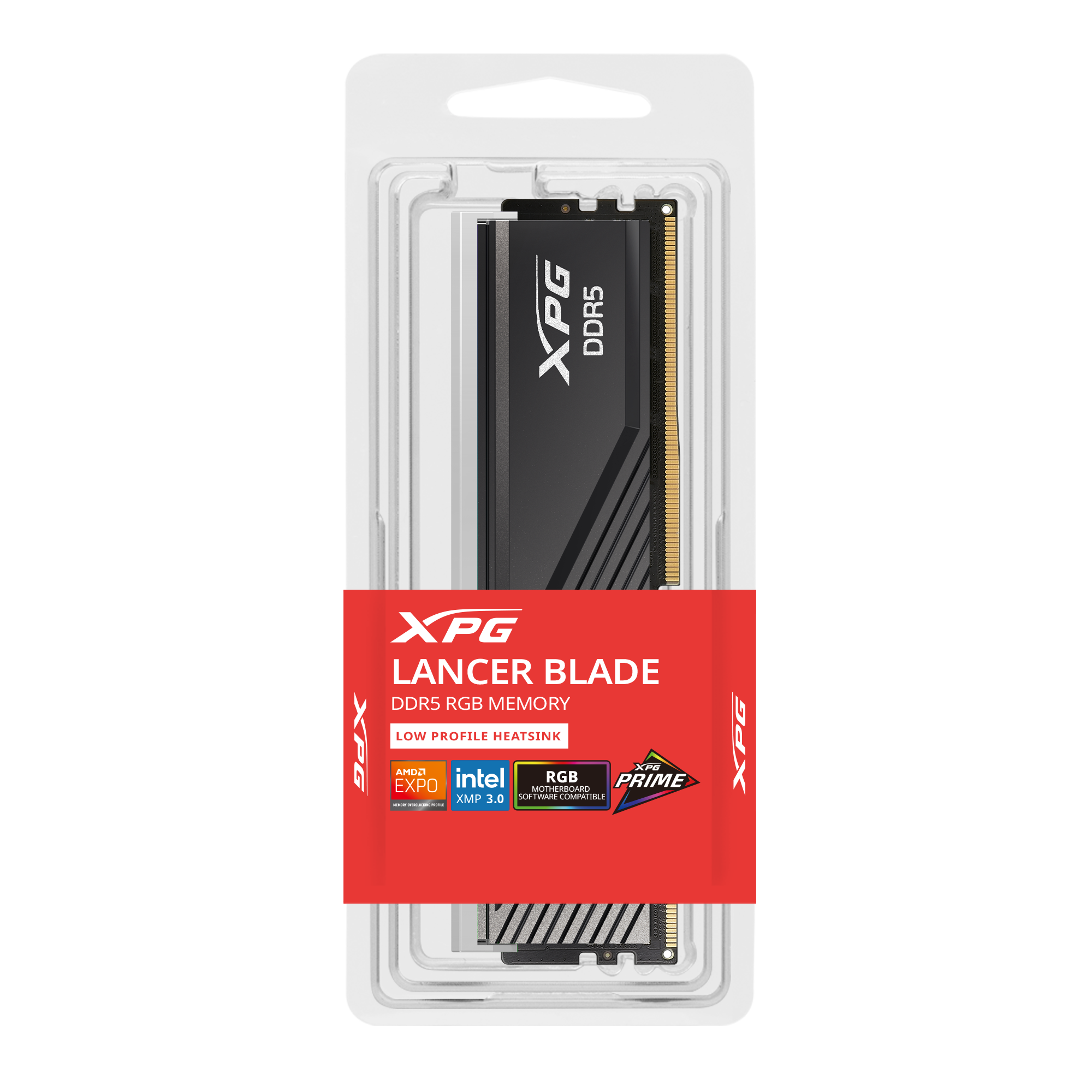 Memoria Ram DDR5 16GB XPG 6000MHz Lancer Blade RGB Black AX5U6000C4816G-SLABRBK